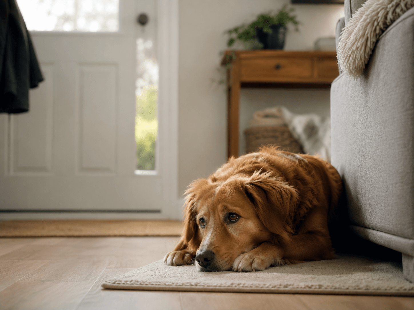 Easing your dog's separation anxiety when home alone