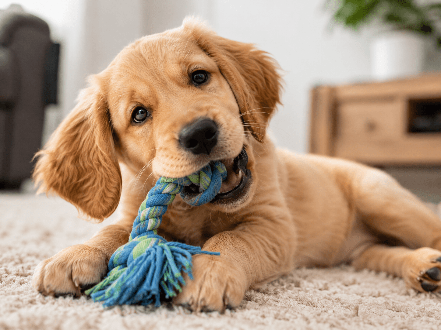 Puppy biting and mouthing: teaching a soft mouth