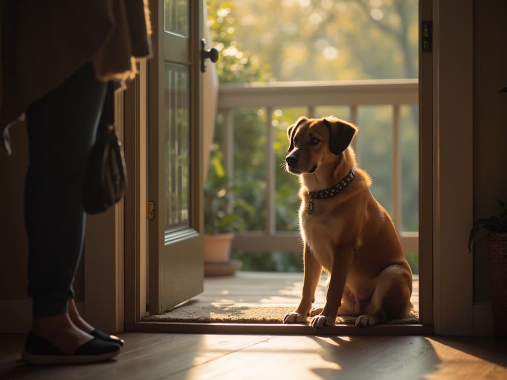 How to stop your dog jumping on people at the door